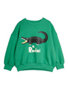 Mini Rodini Crocodile Sweatshirt Green