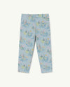 The Animals Observatory blue soft blue boats camel kids trousers