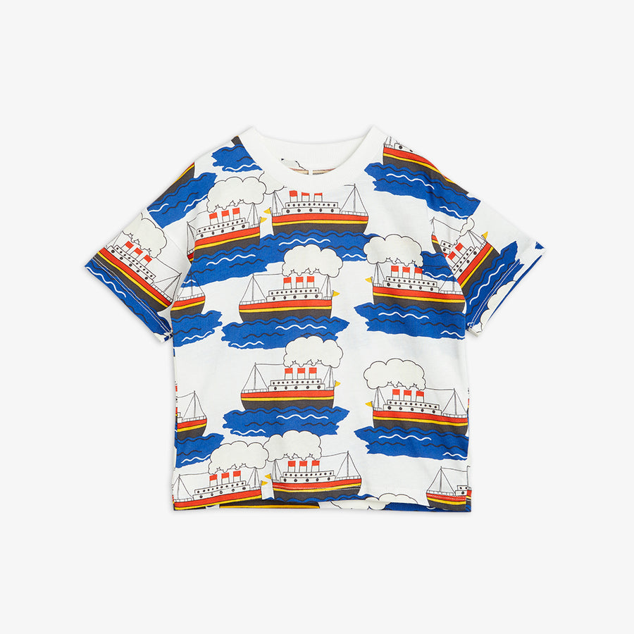 Mini Rodini Ferry aop ss tee