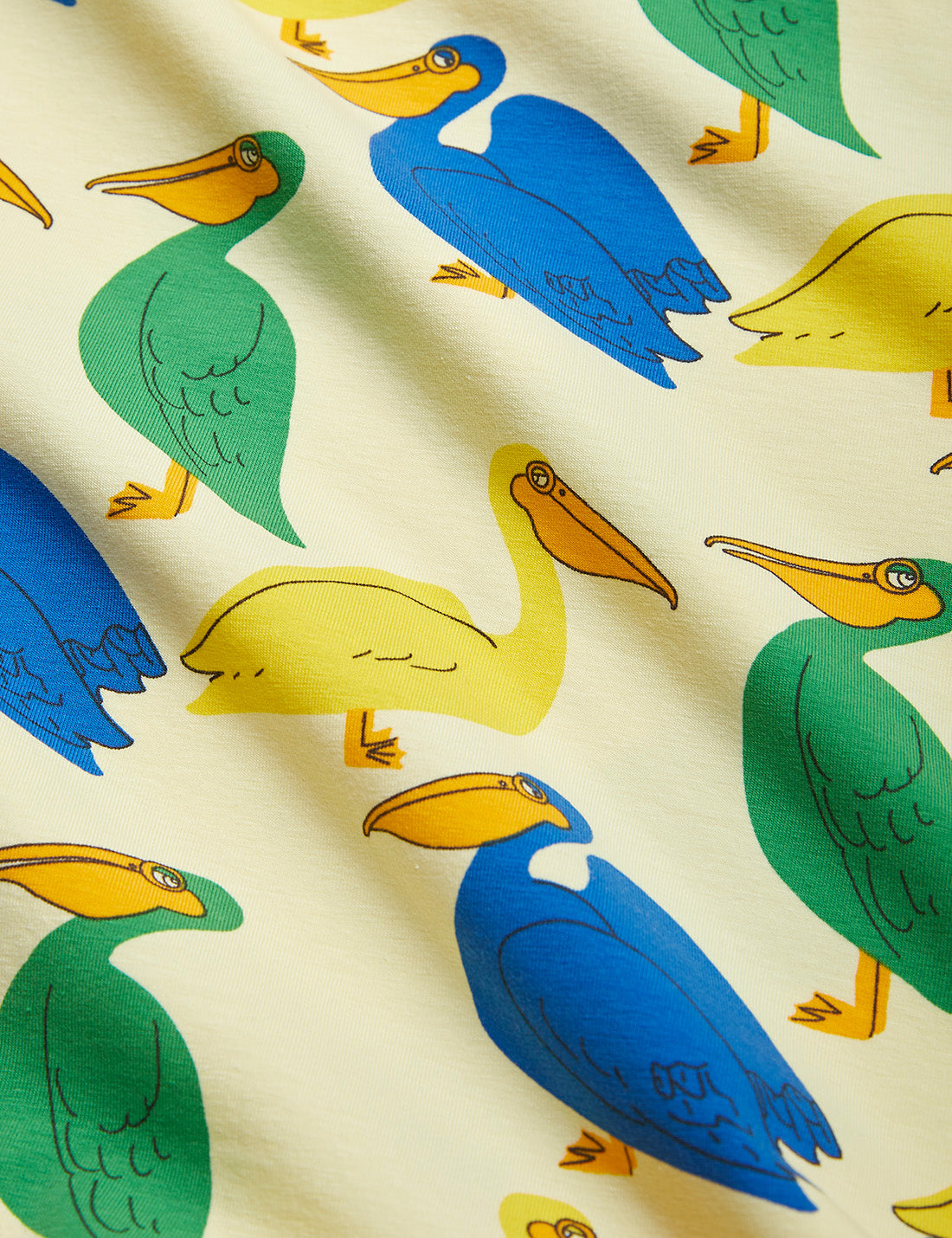 Mini Rodini Pelican aop ss tee