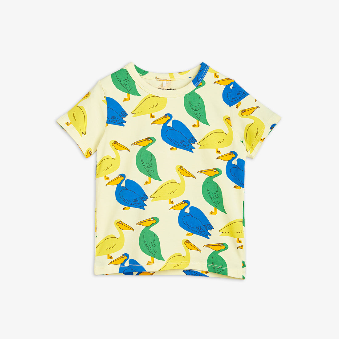 Mini Rodini Pelican aop ss tee