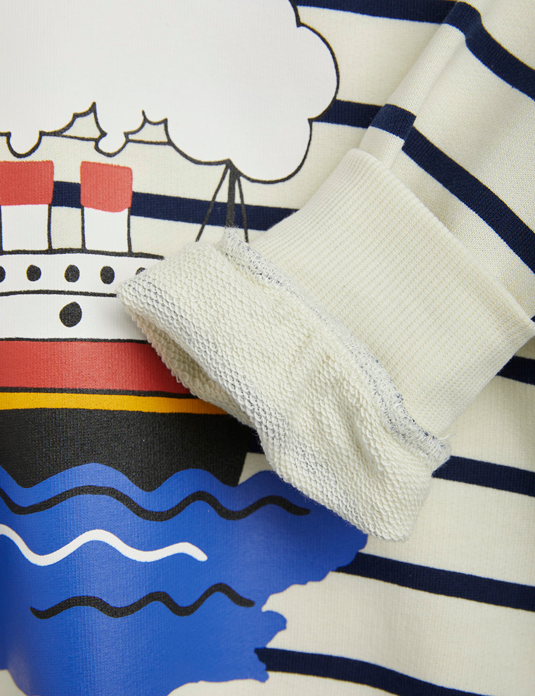 Mini Rodini Ferry stripe sp sweatshirt
