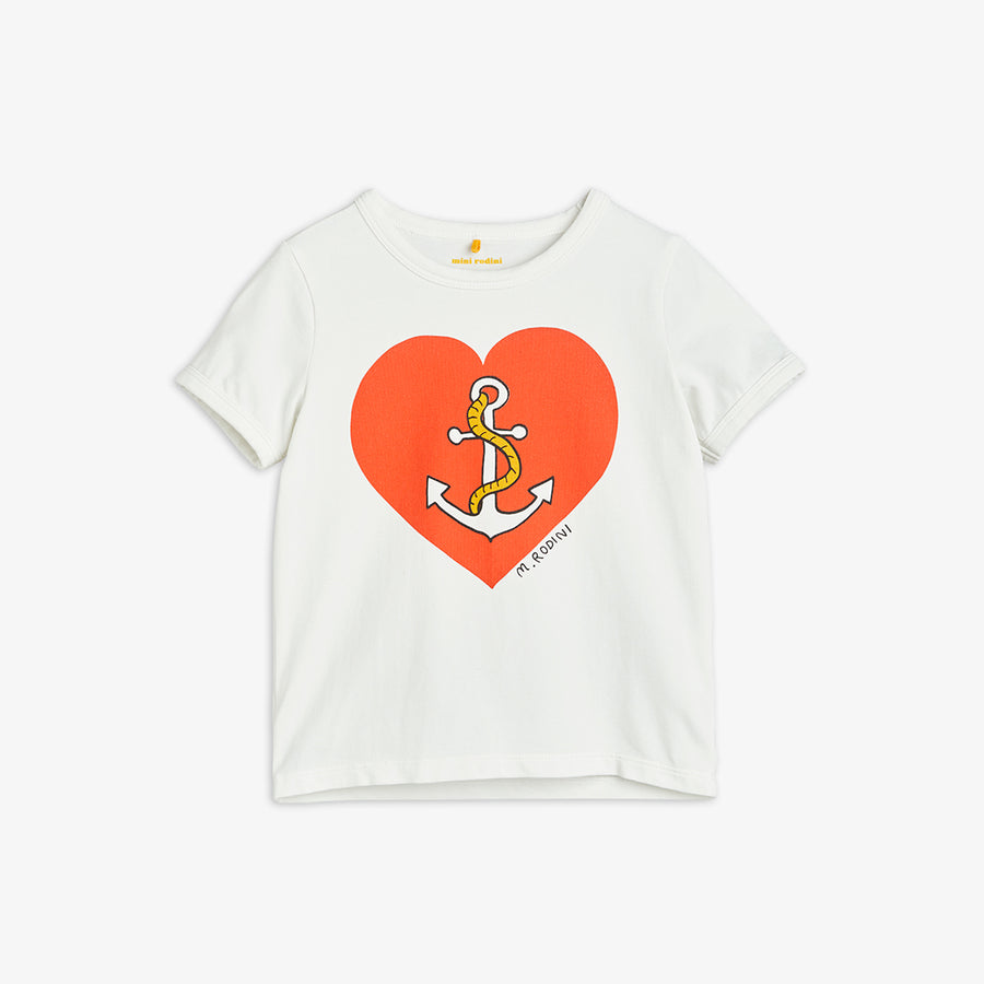 Mini Rodini Sailors heart sp ss tee