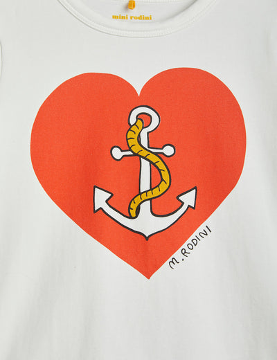 Mini Rodini Sailors heart sp ss tee