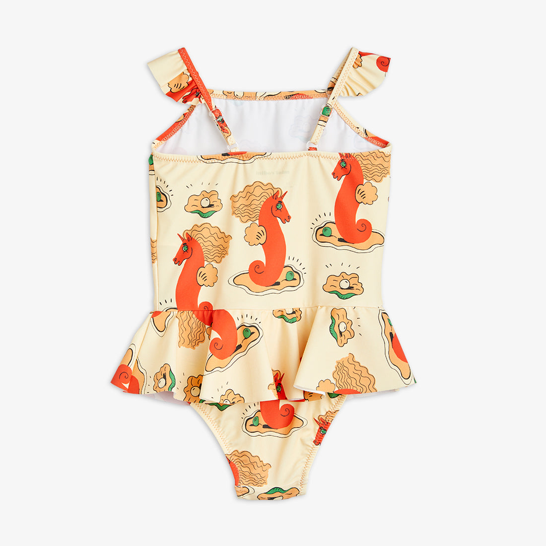 Mini Rodini Unicorn seahorse aop skirt swimsuit