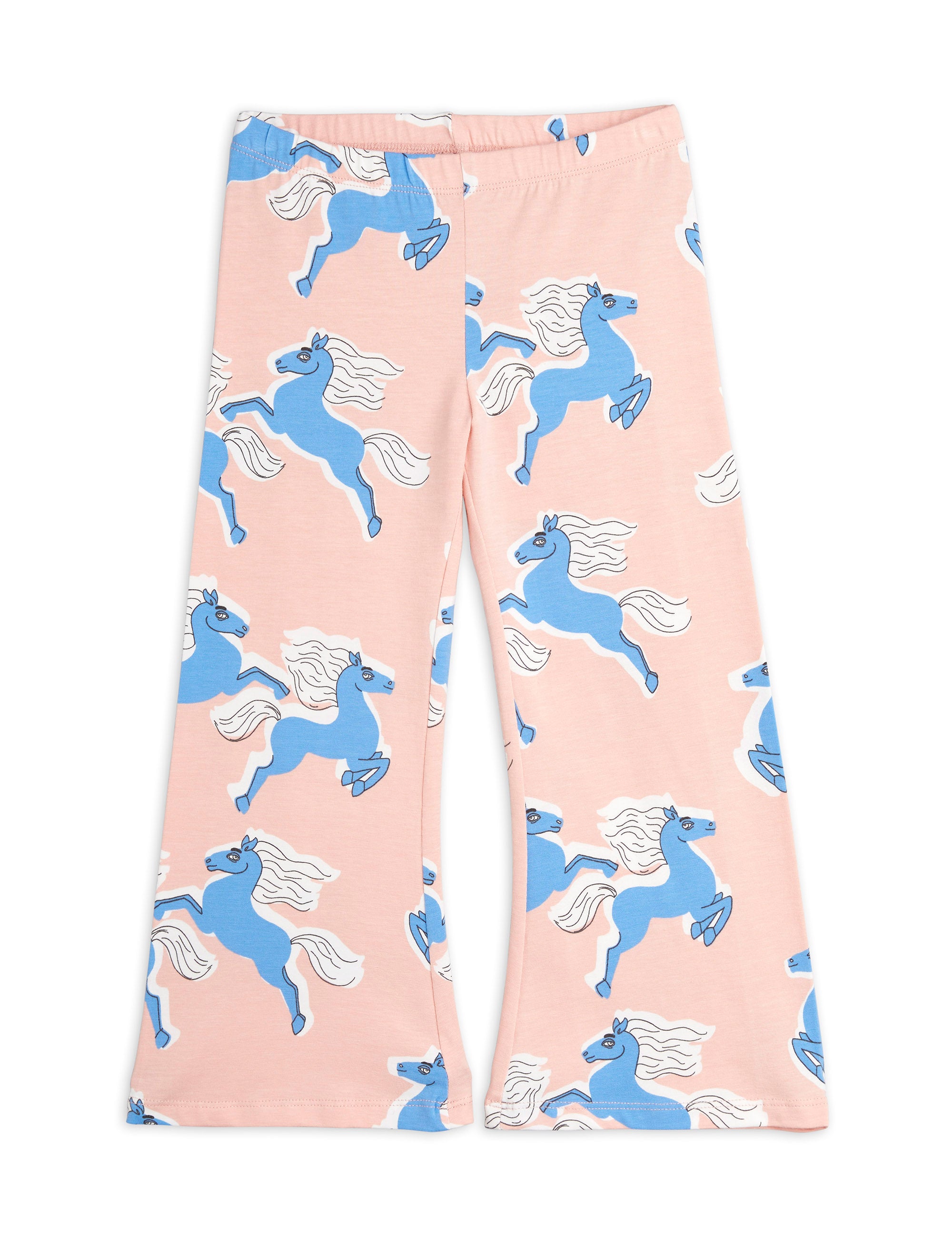 Mini Rodini Horses aop Flared Trousers