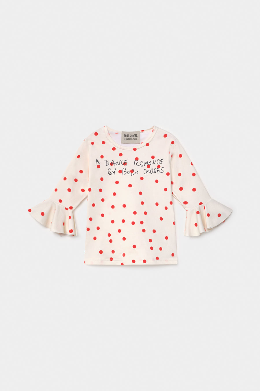 bobo choses swim dots top ruffle