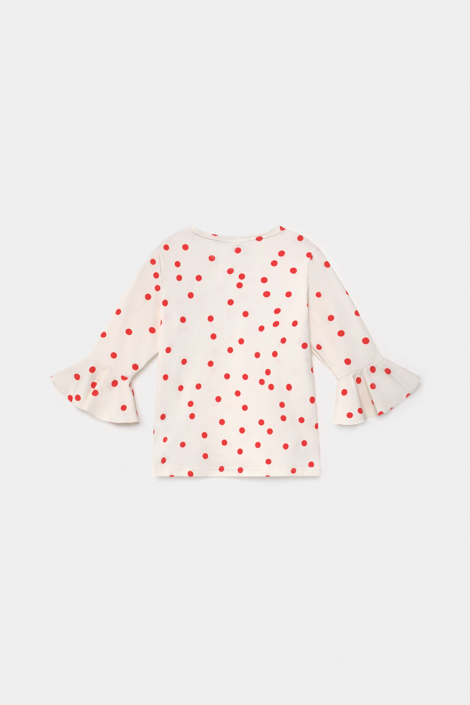 bobo choses swim dots top ruffle