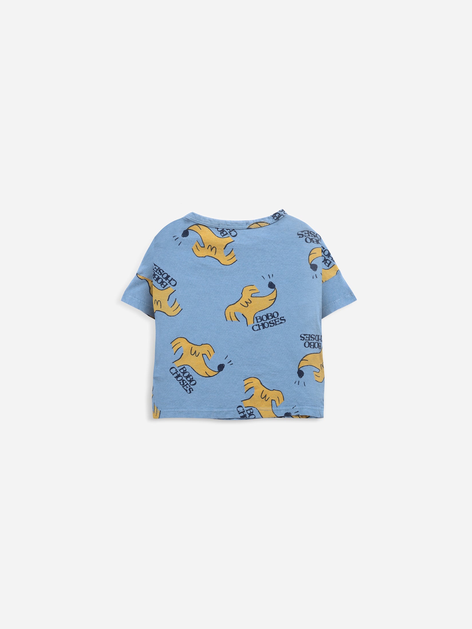 Bobo Choses sniffy dog all over short sleeve Baby Tee