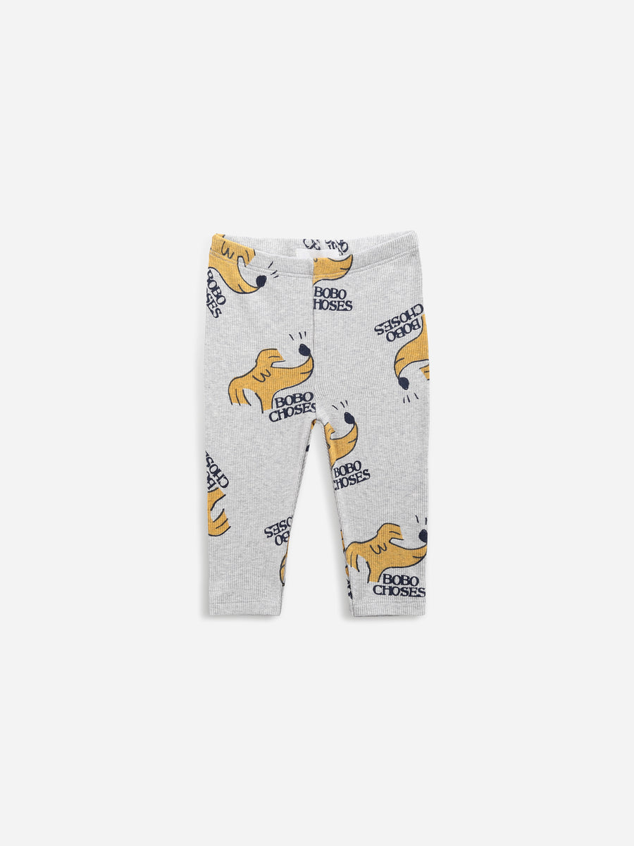 bobo choses sniffy dog all over baby legging