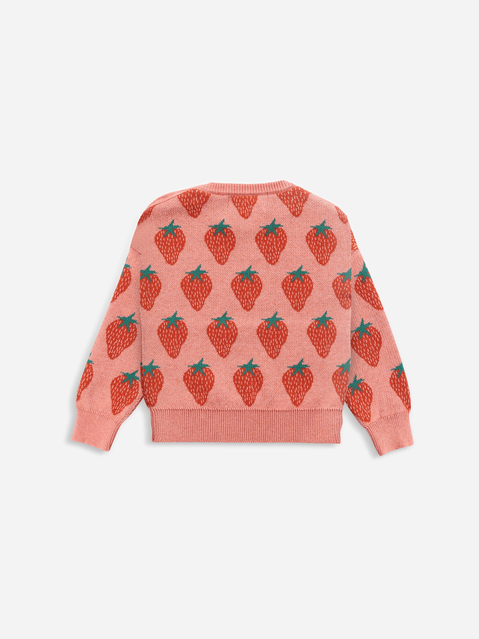 Bobo Choses Strawberry Jacquard Baby Jumper