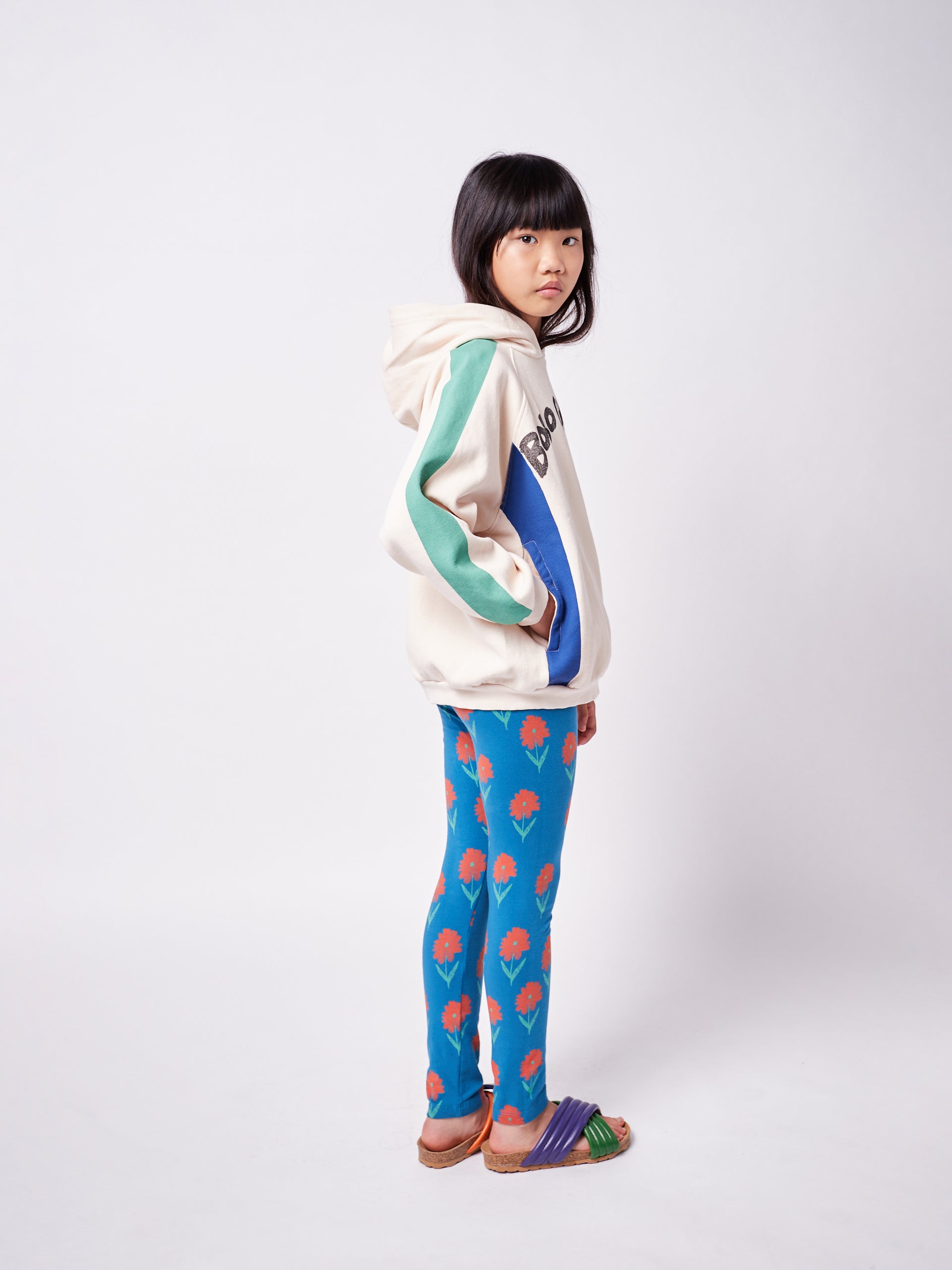 Bobo choses colour block hoodie