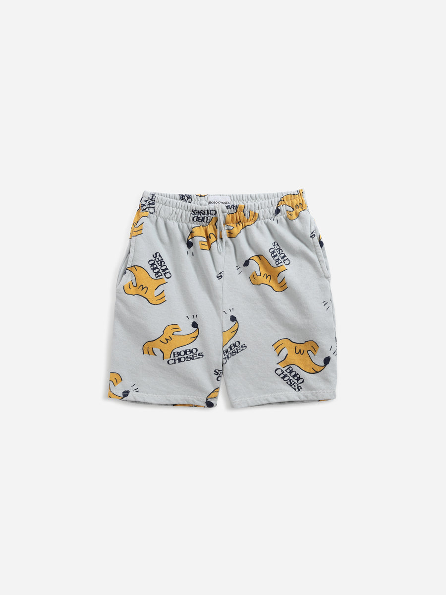 Bobo Choses Sniffy Dog All over bermuda shorts