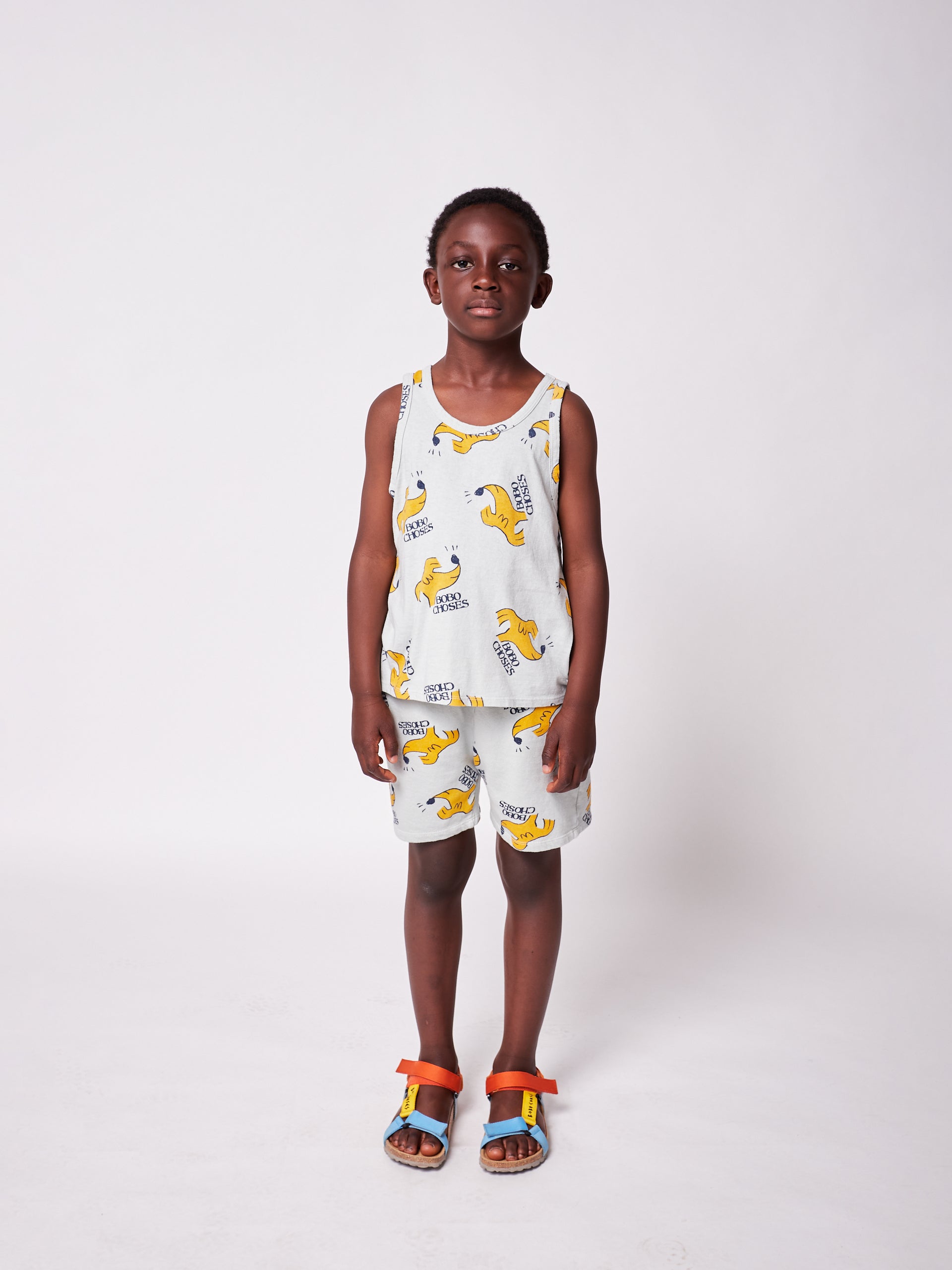 Bobo Choses Sniffy Dog All over bermuda shorts