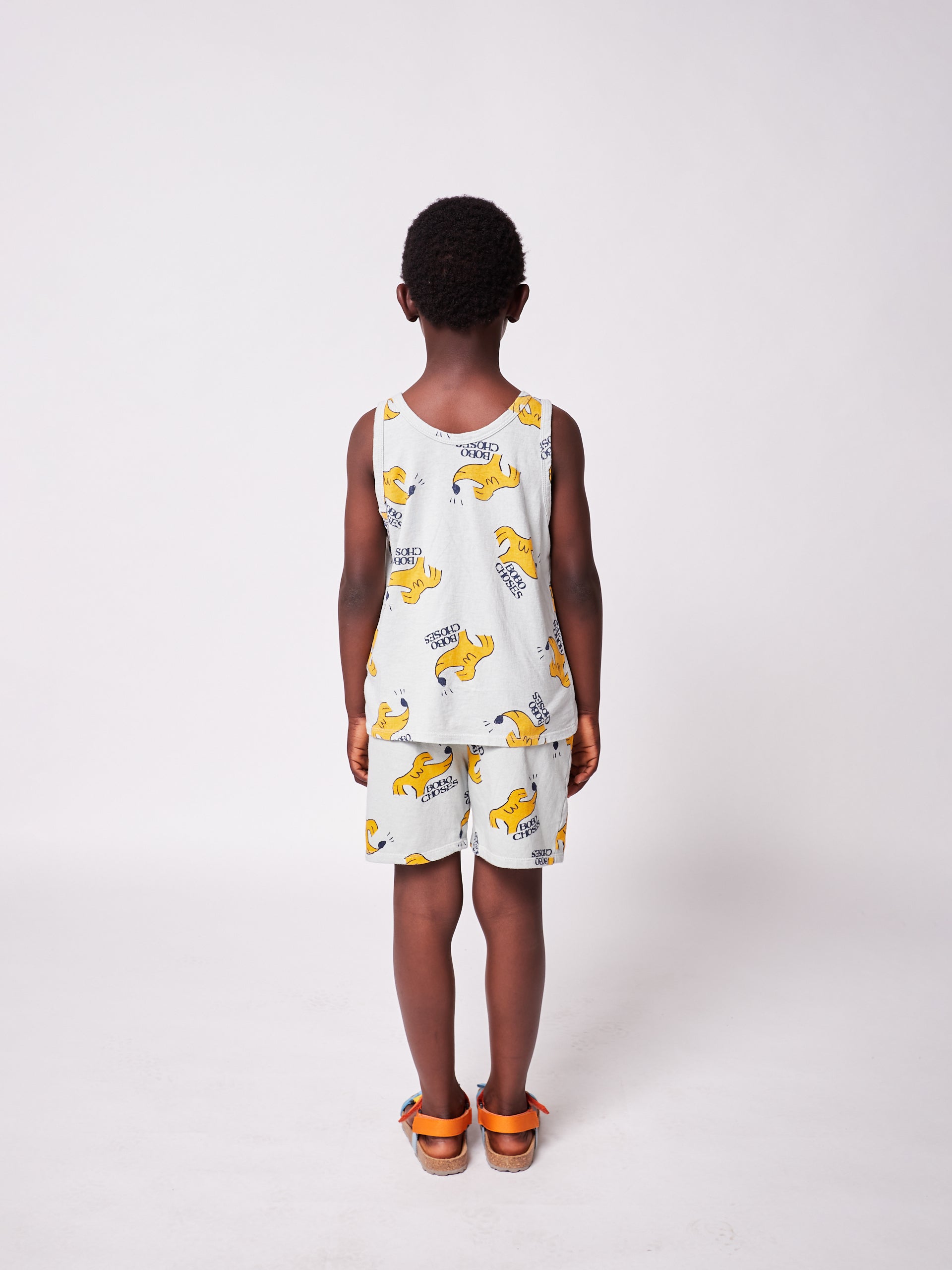 Bobo Choses Sniffy Dog All over bermuda shorts
