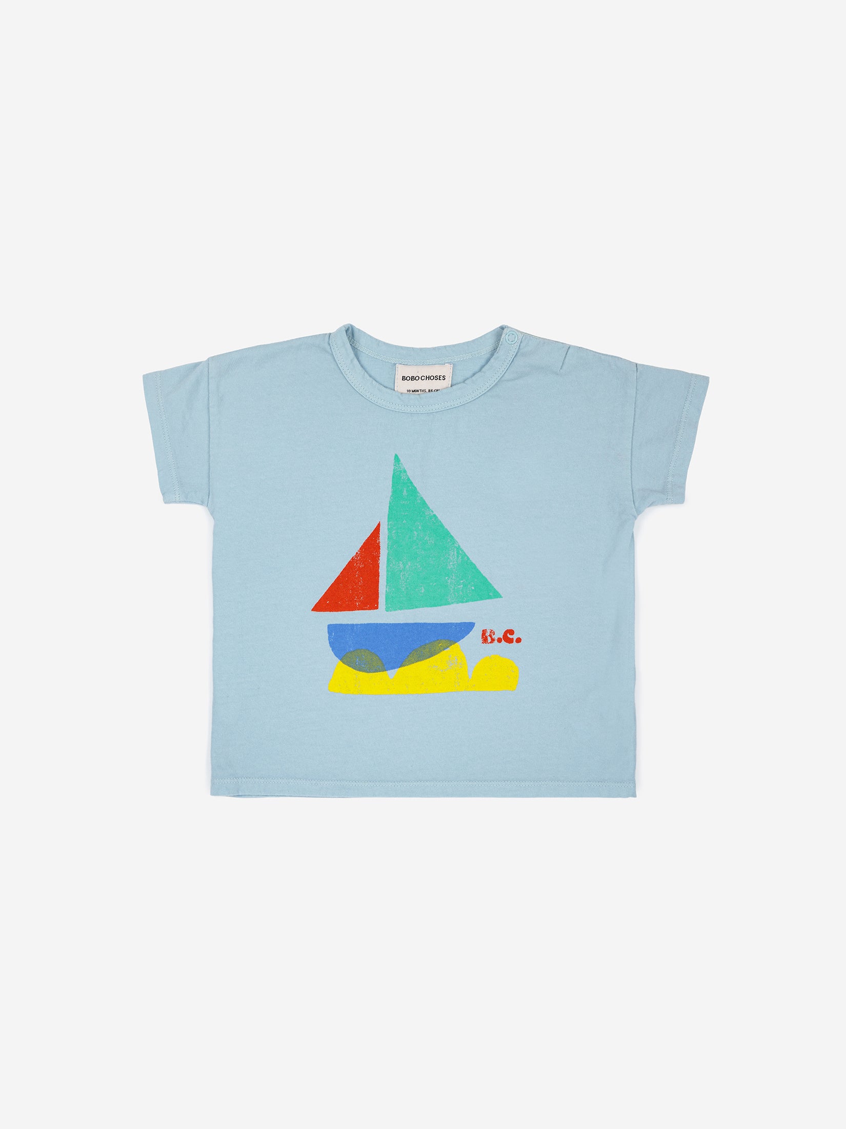 Bobo Choses Sail boat baby T-Shirt