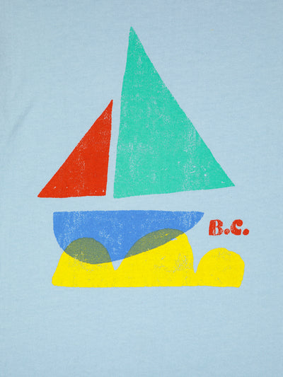 Bobo Choses Multicolour Sailboat All Over T-shirt