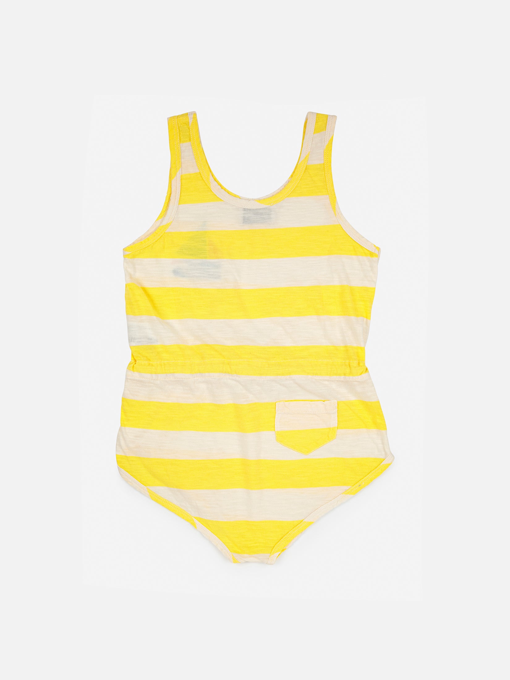 Bobo Choses Sea Yellow Stripes Playsuit