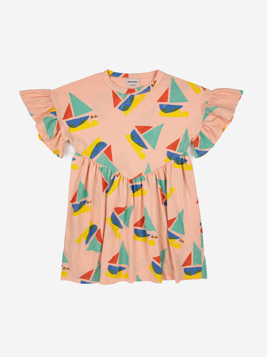 Bobo Choses Sailboat all over Dress