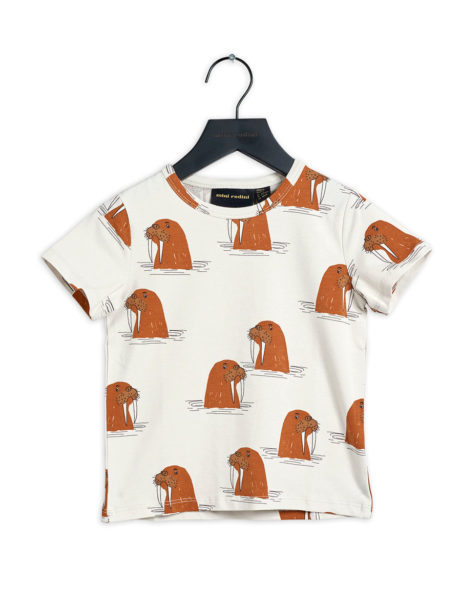 Mini Rodini Walrus all over Tee