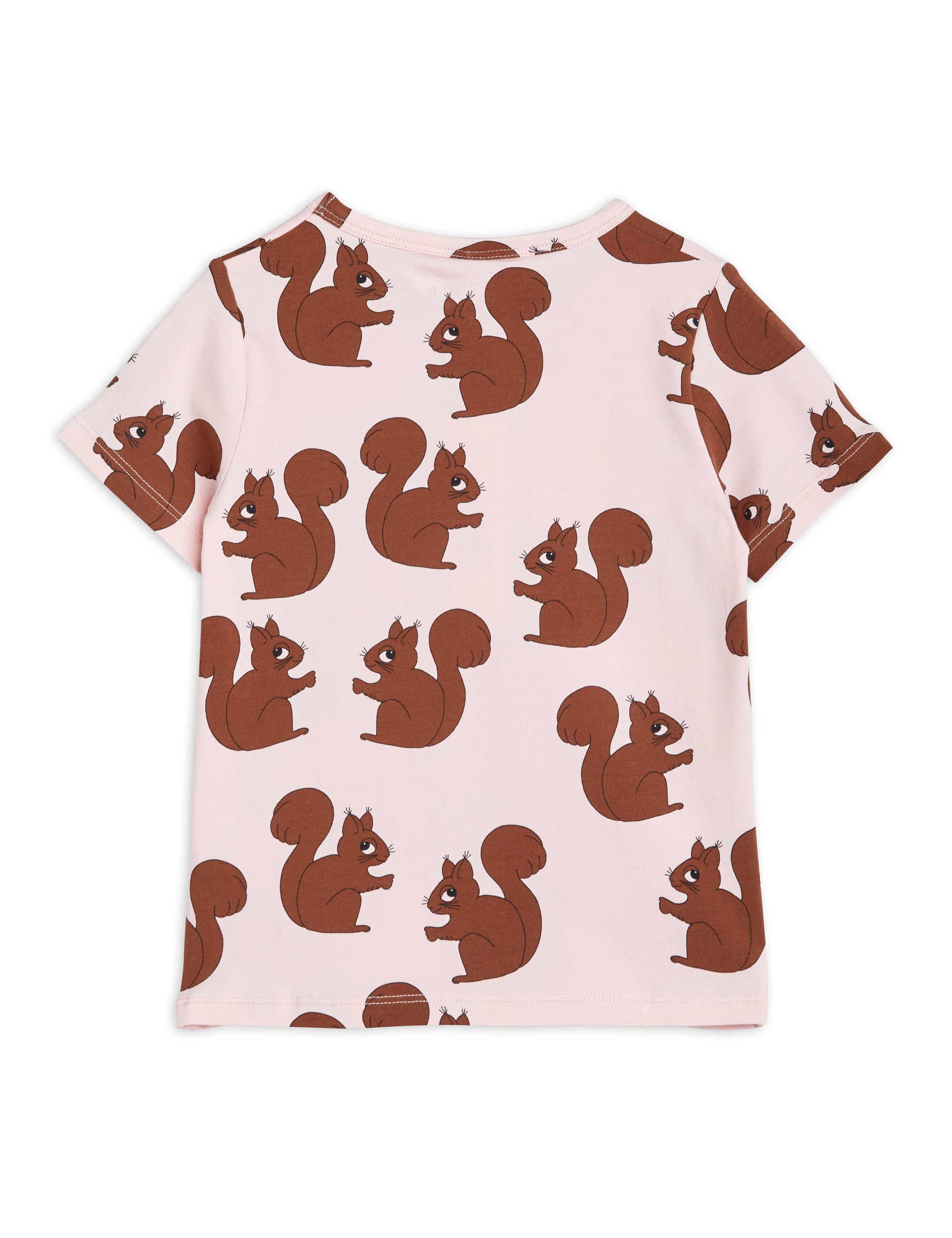 Mini Rodini Squirrel Tee Pink