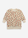Bobo Choses Flowers all over terry sweatshirt