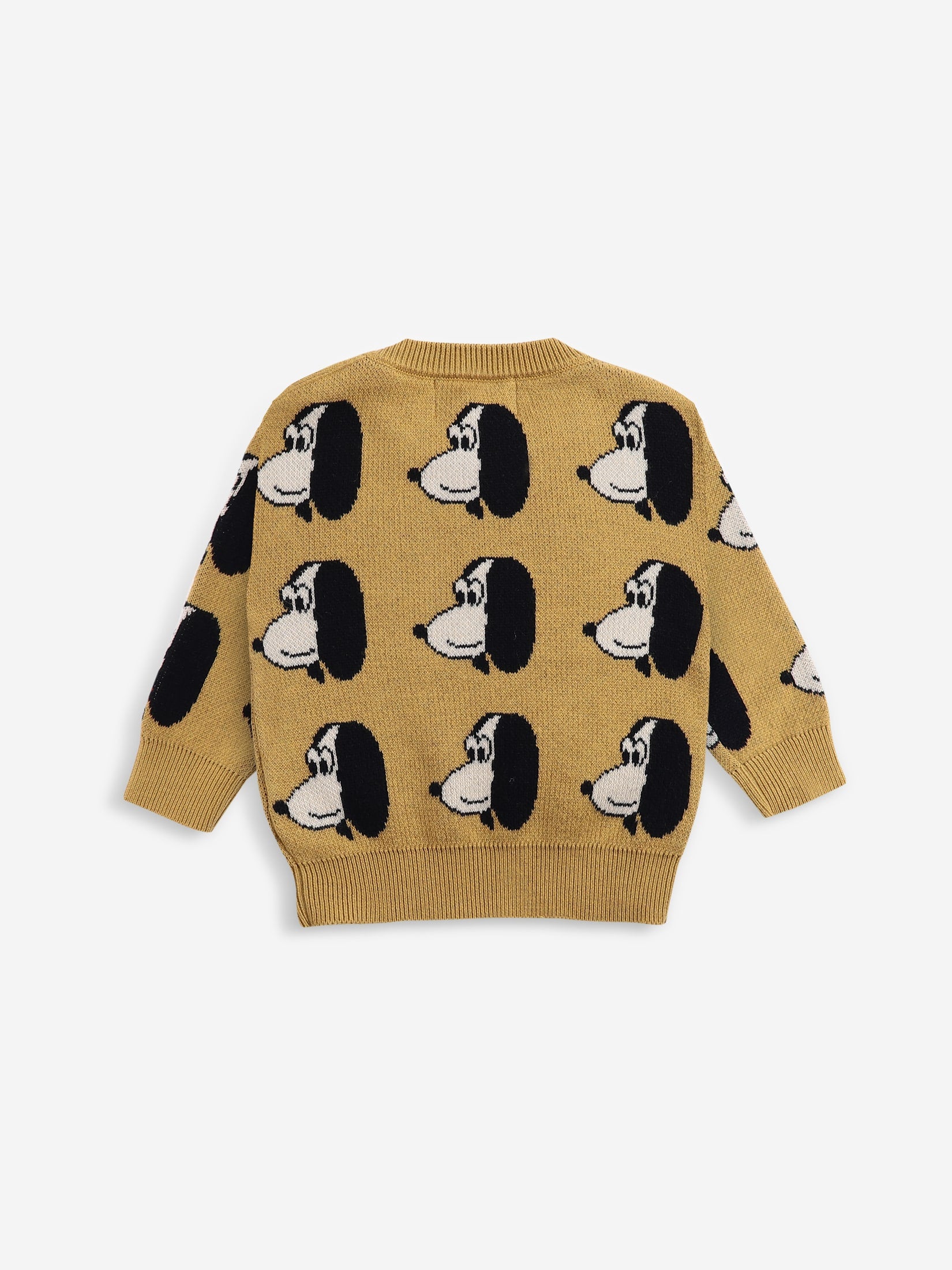 Bobo choses doggie all over knitted baby jumper