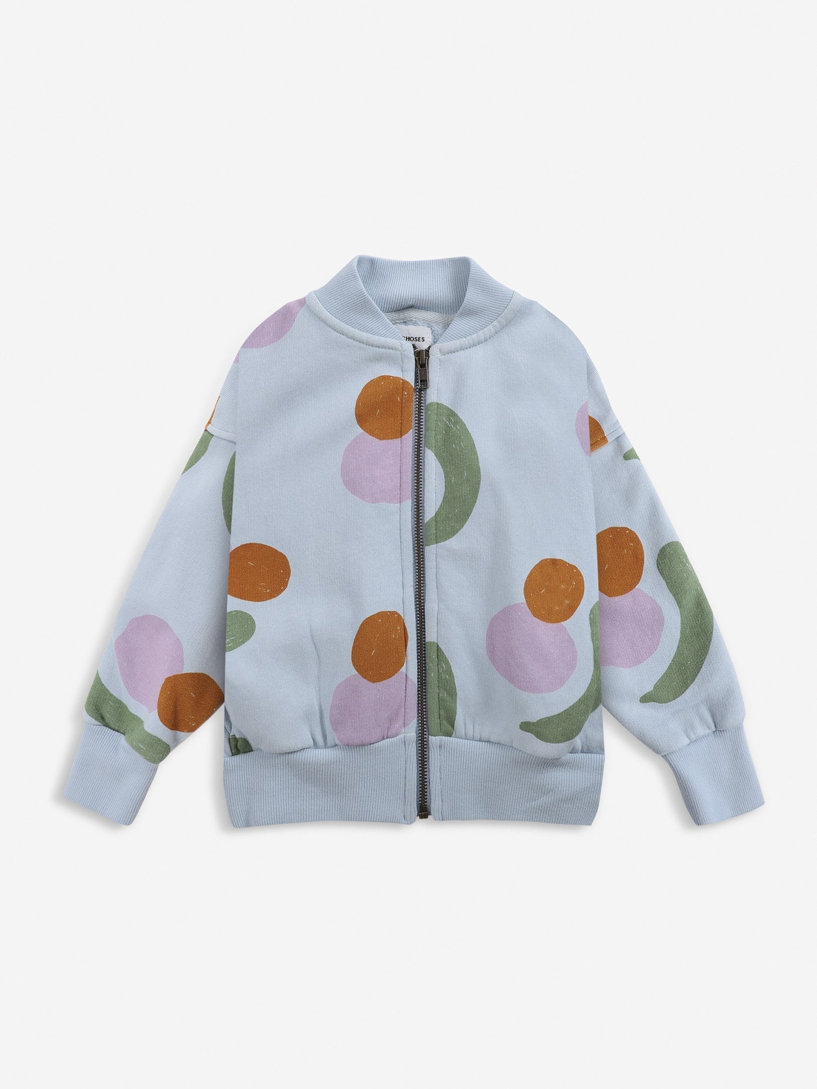 Bobo choses fruits all over zipped sweatshirt