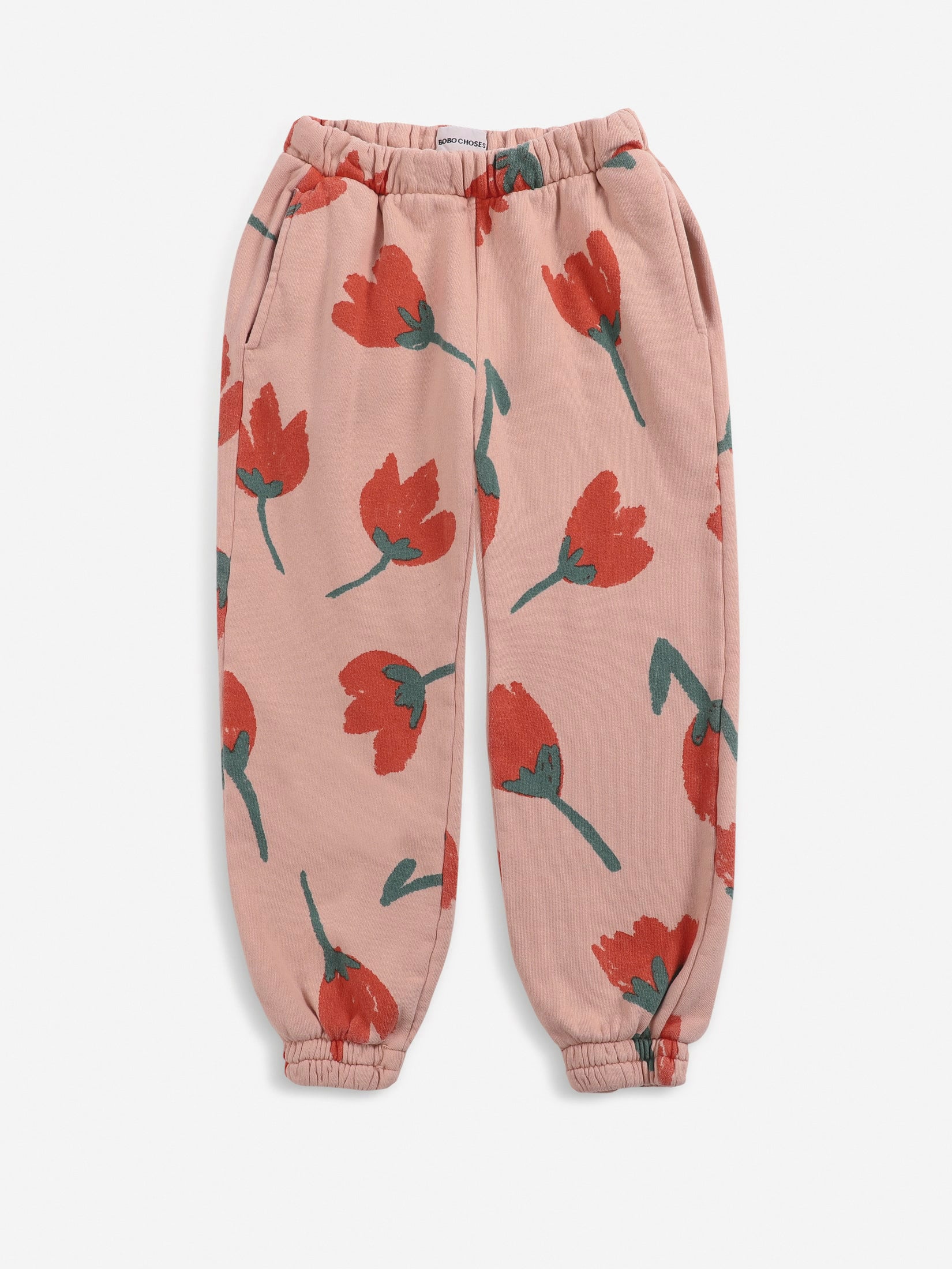 Bobo Choses Big Flower all over Jogging pants