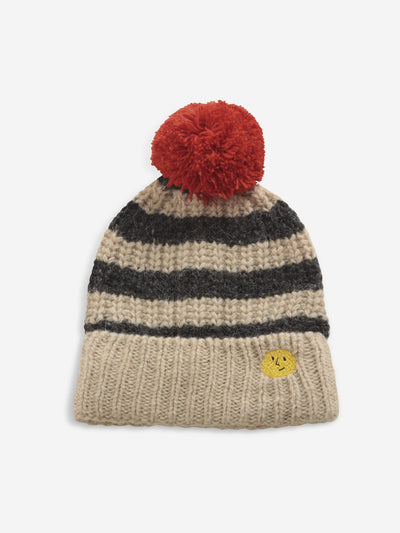 bobo choses striped knitted beanie