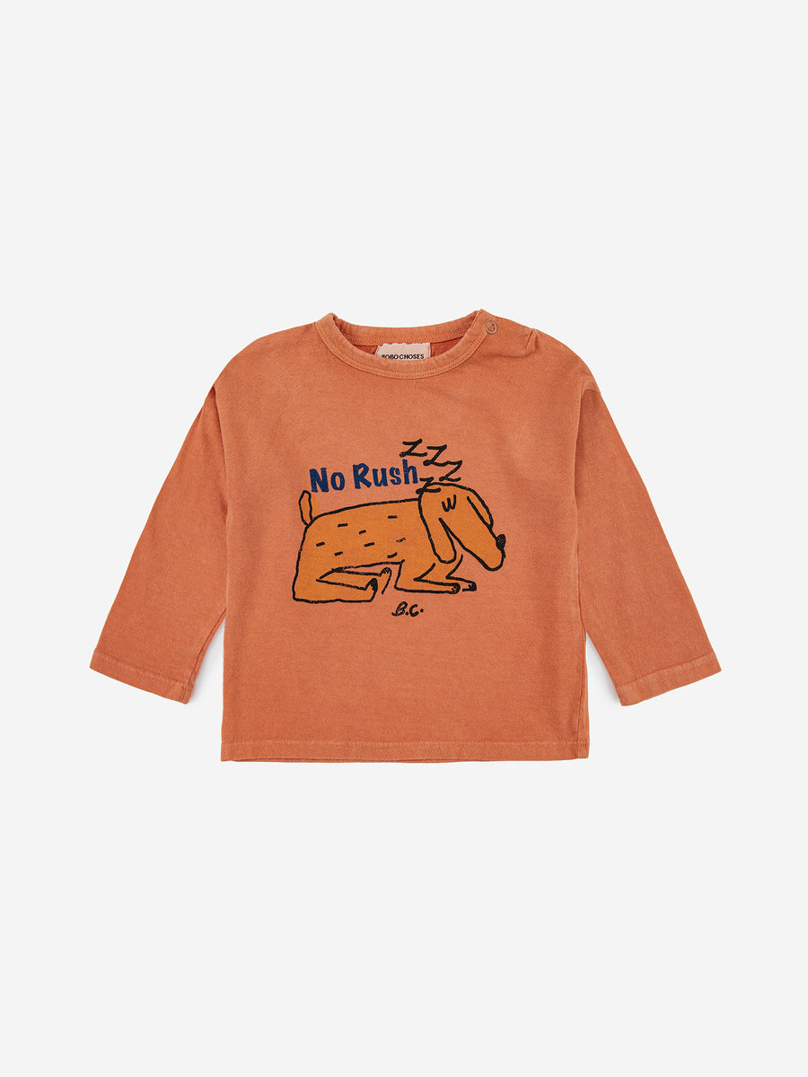 Bobo Choses Sleepy Dog Long sleeve Baby Tee