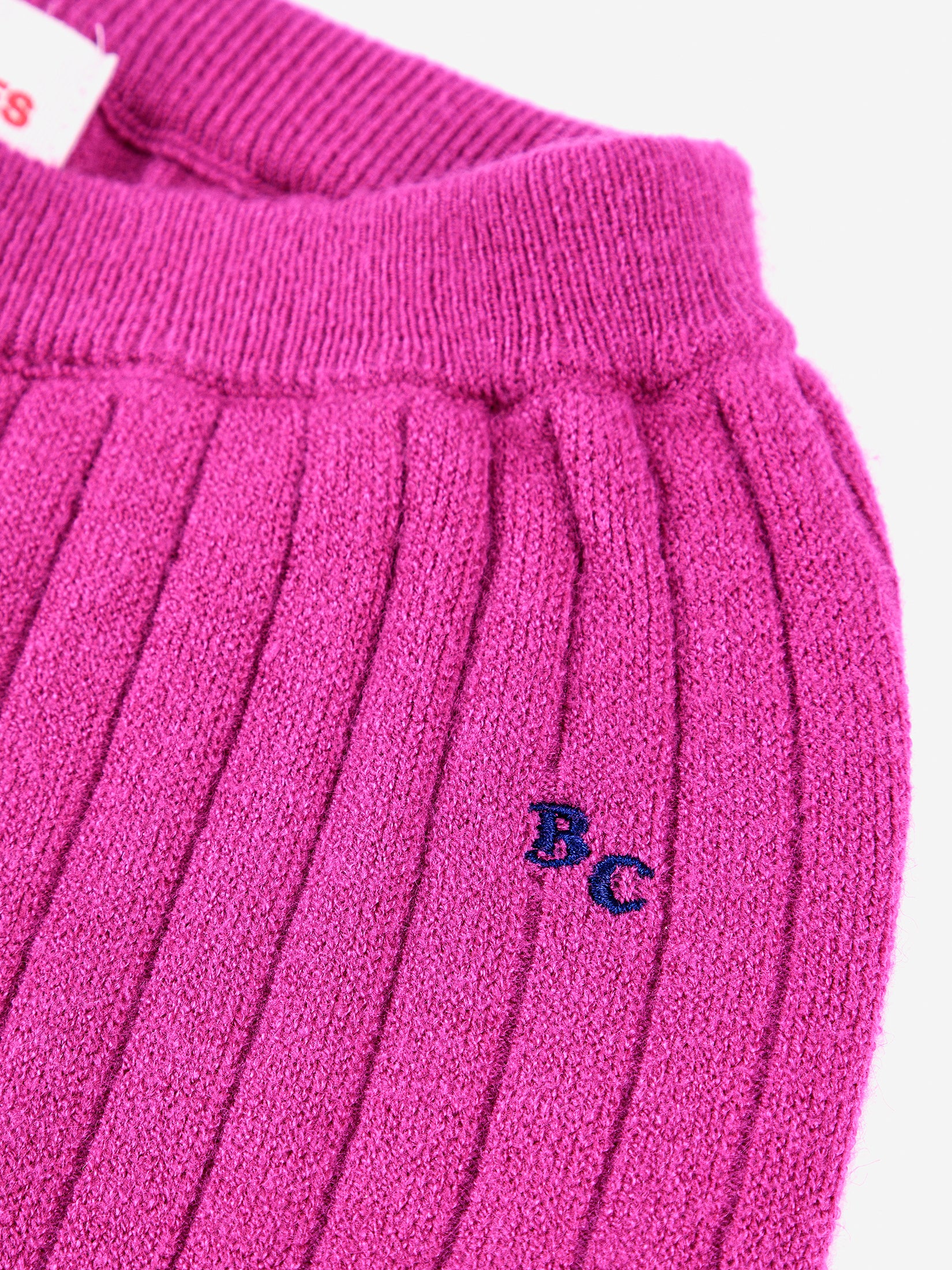 Bobo rib knit culotte pant