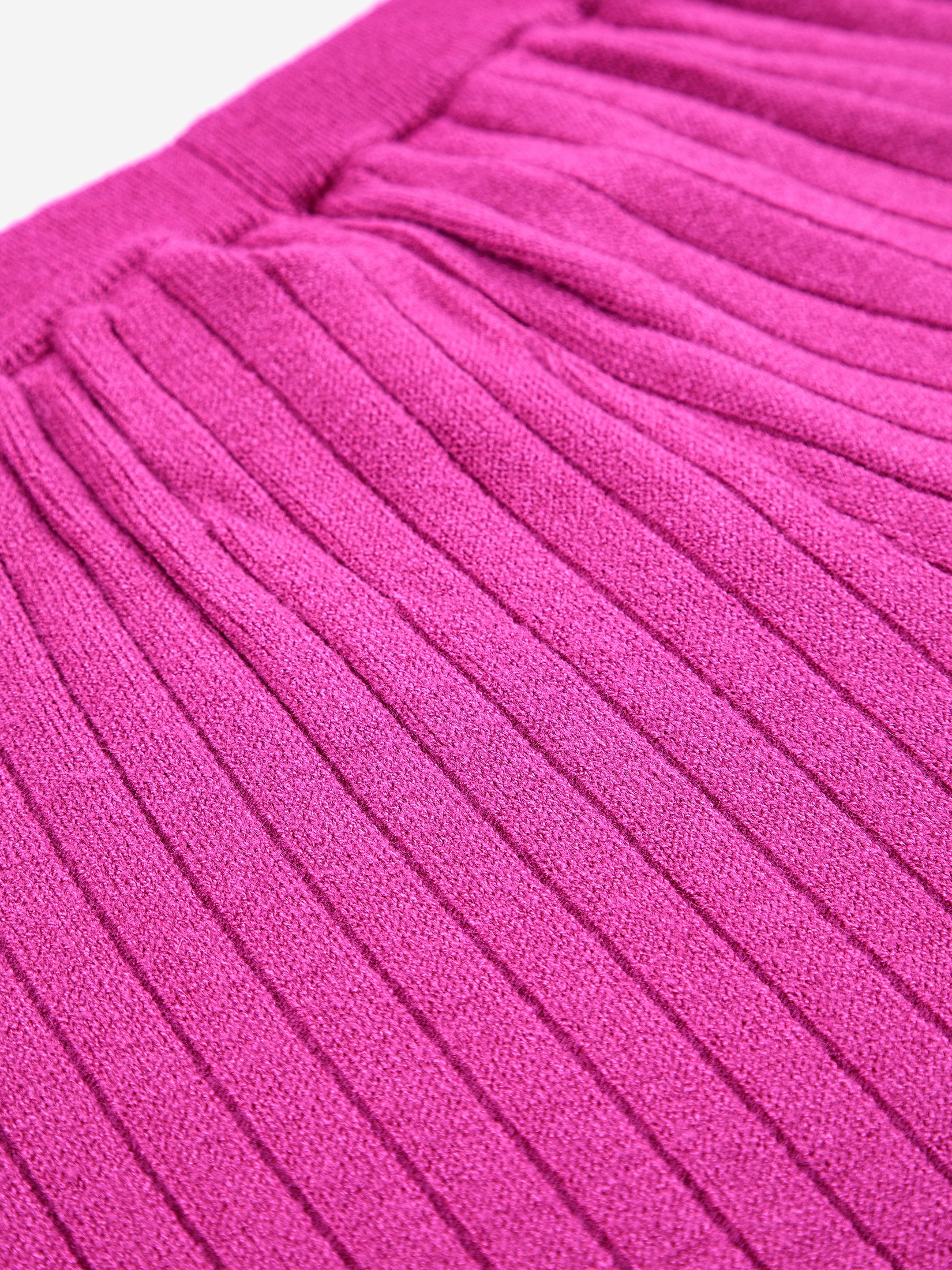 Bobo rib knit culotte pant