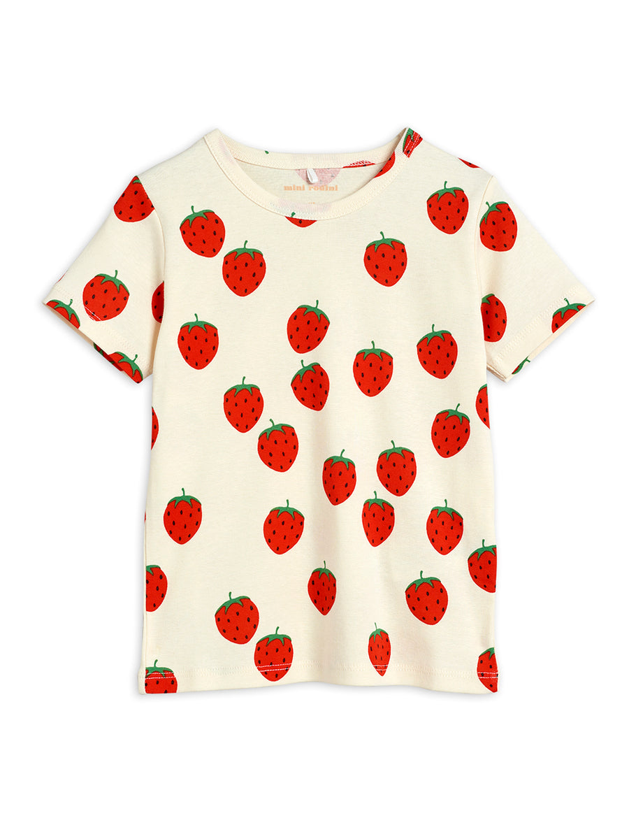 Mini Rodini Strawberry all over Tee
