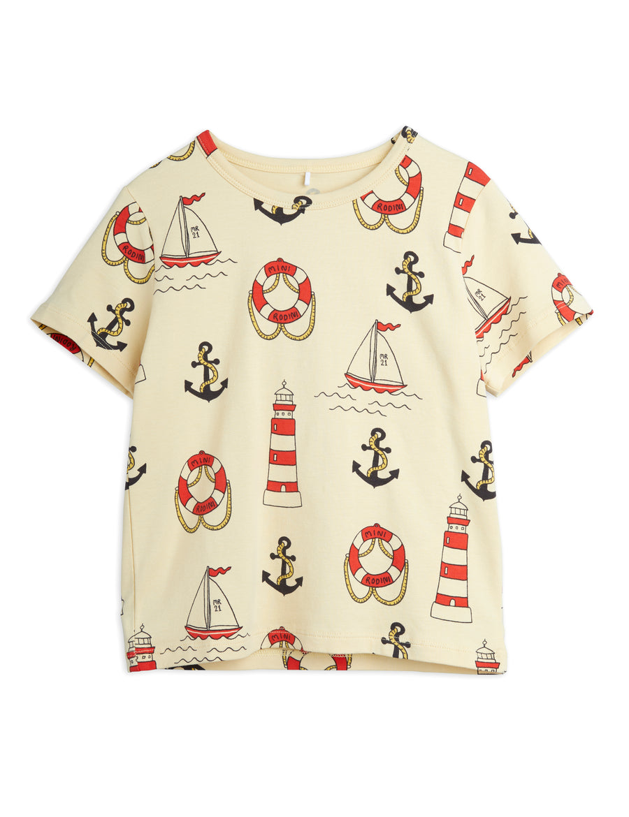 Mini Rodini Lighthouse aop Tee