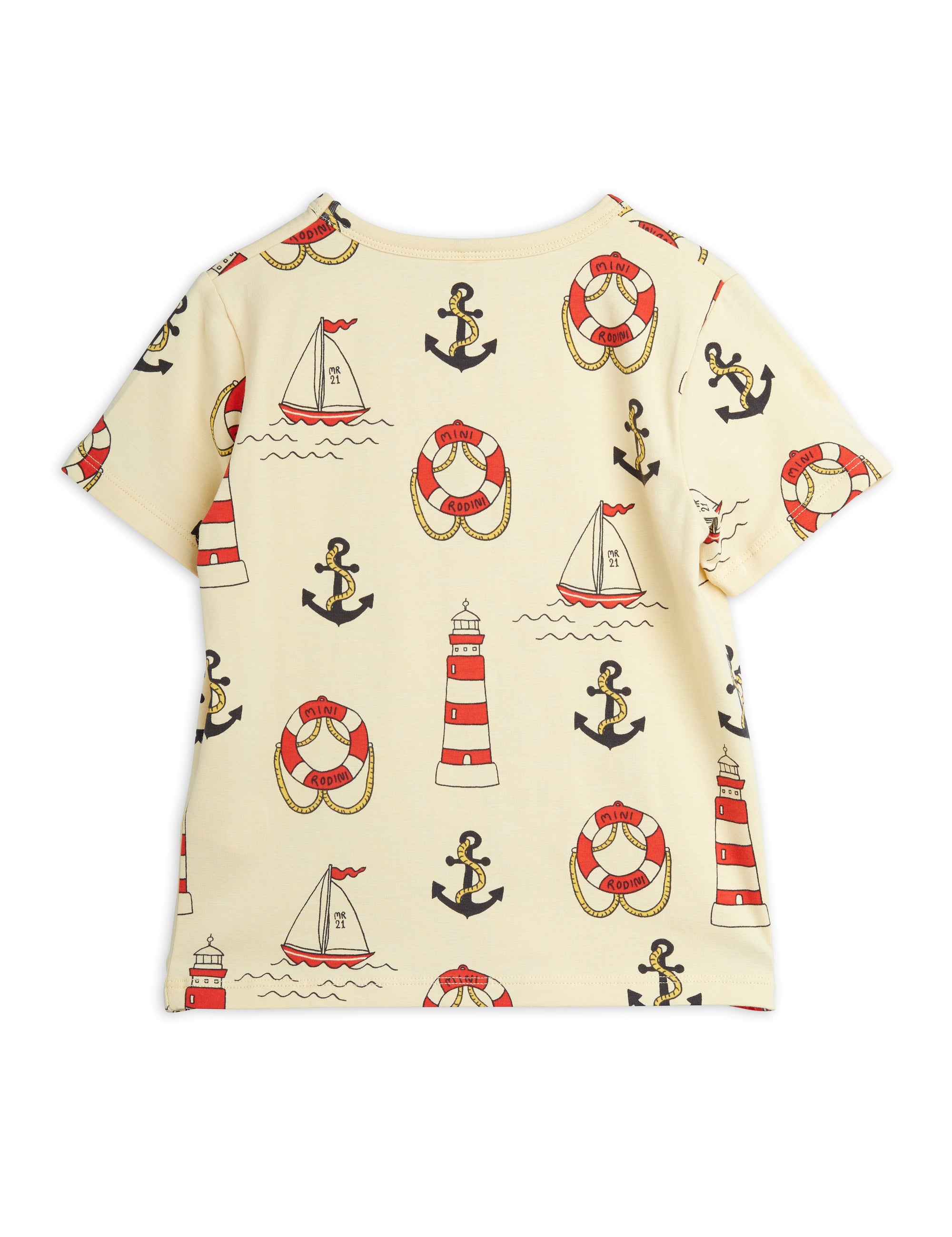 Mini Rodini Lighthouse aop Tee