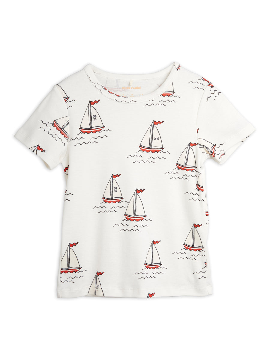 Mini Rodini Sailing Boats aop Tee NFS