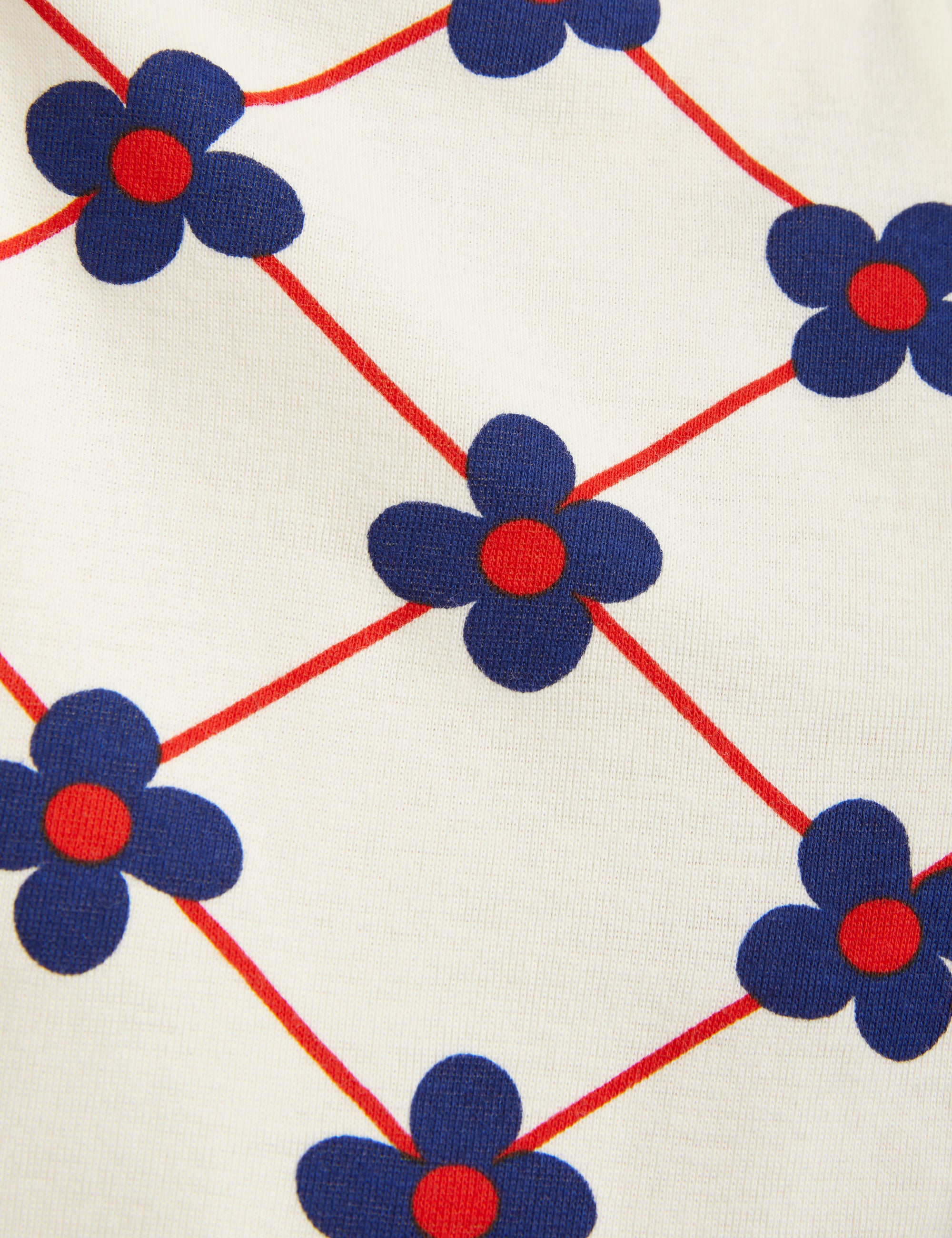 Mini Rodini Flower Check Leggings NFS