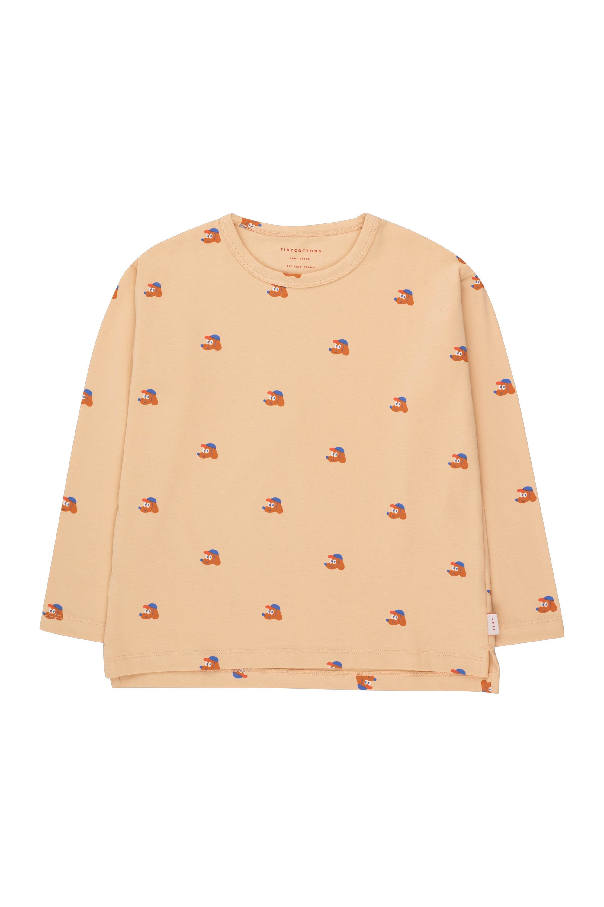 TINYCOTTONS DOGS TEE *cappuccino/true brown*