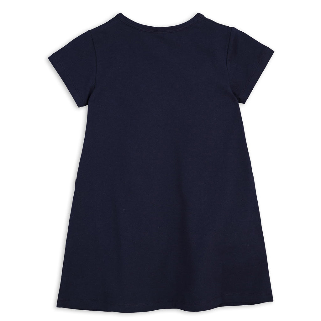 mini rodini basics dress - navy