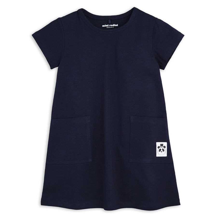 mini rodini basics dress - navy