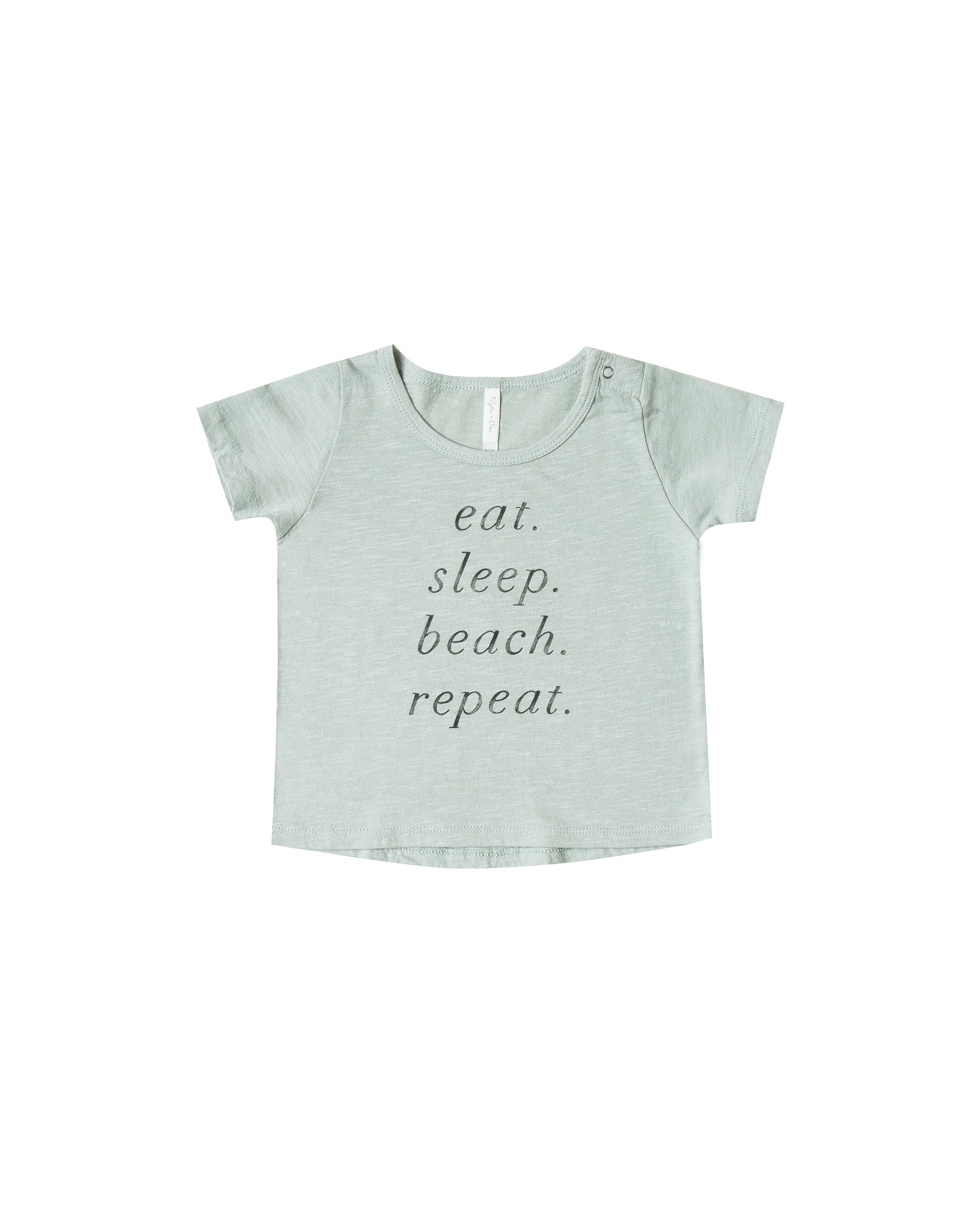 Rylee + Cru Shark Eat.Sleep.Beach  Tee