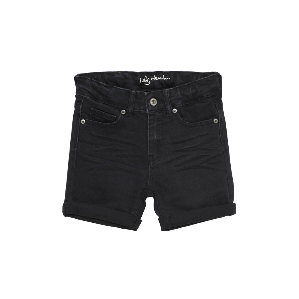I Dig Denim Bobby shorts Black