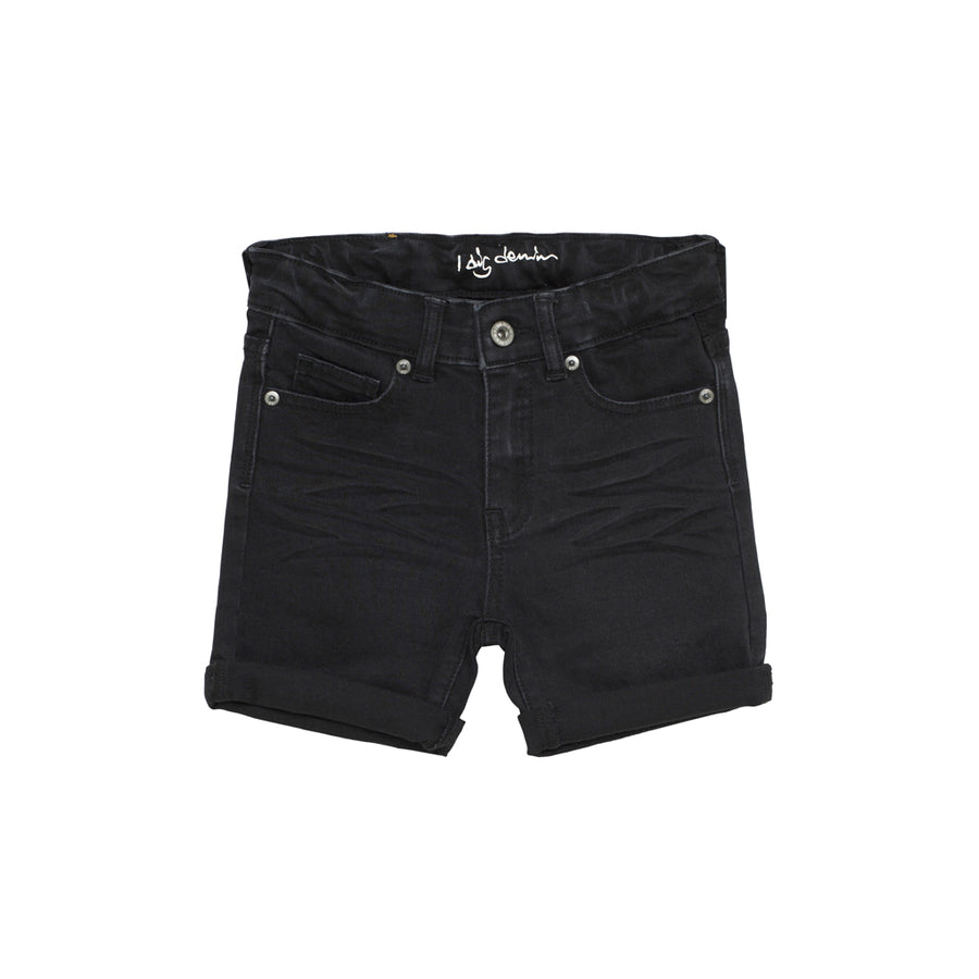 I Dig Denim Bobby shorts Black