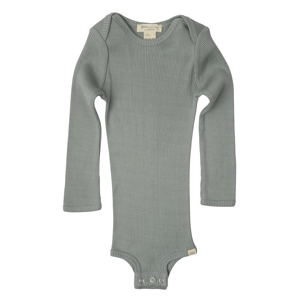 Minimalisma Bono Long-Sleeve Body - Pale Jade