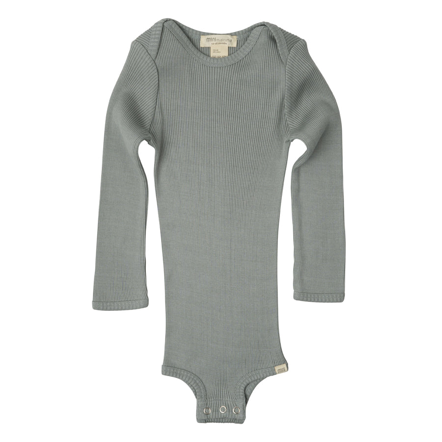 Minimalisma Bono Long-Sleeve Body - Pale Jade