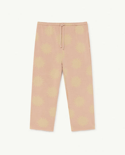 The Animals Observatory soft pink suns horse kids trousers