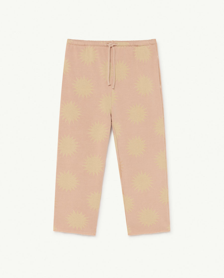 The Animals Observatory soft pink suns horse kids trousers