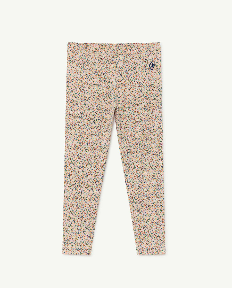 The Animal Observatory white dots penguin kids leggings