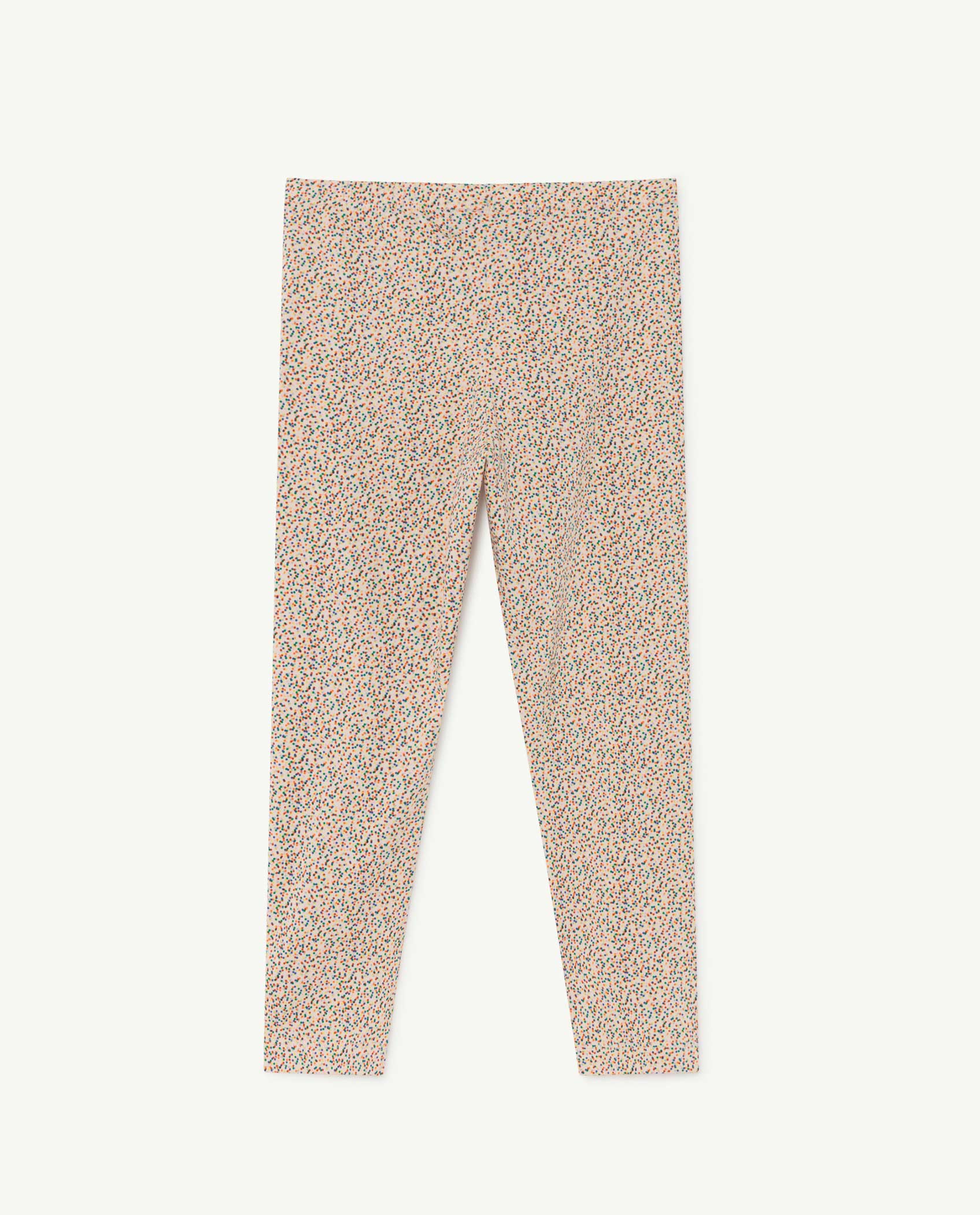 The Animal Observatory white dots penguin kids leggings